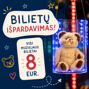 IŠPARDAVIMAS! Visi bilietai 8 eur.